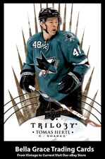 2014-15 Upper Deck Trilogy Tomas Hertl #73 San Jose Sharks NHL Hockey