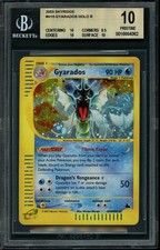 2003 Pokemon Skyridge Gyarados #H10 Holo Rare BGS 10 PRISTINE POP 1 on eBay