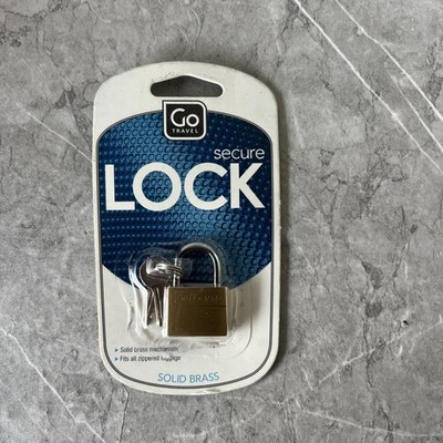 Go Travel Sentry Kofferschlösser TSA akzeptiert Messing Gepäck Koffer Vorhängeschloss