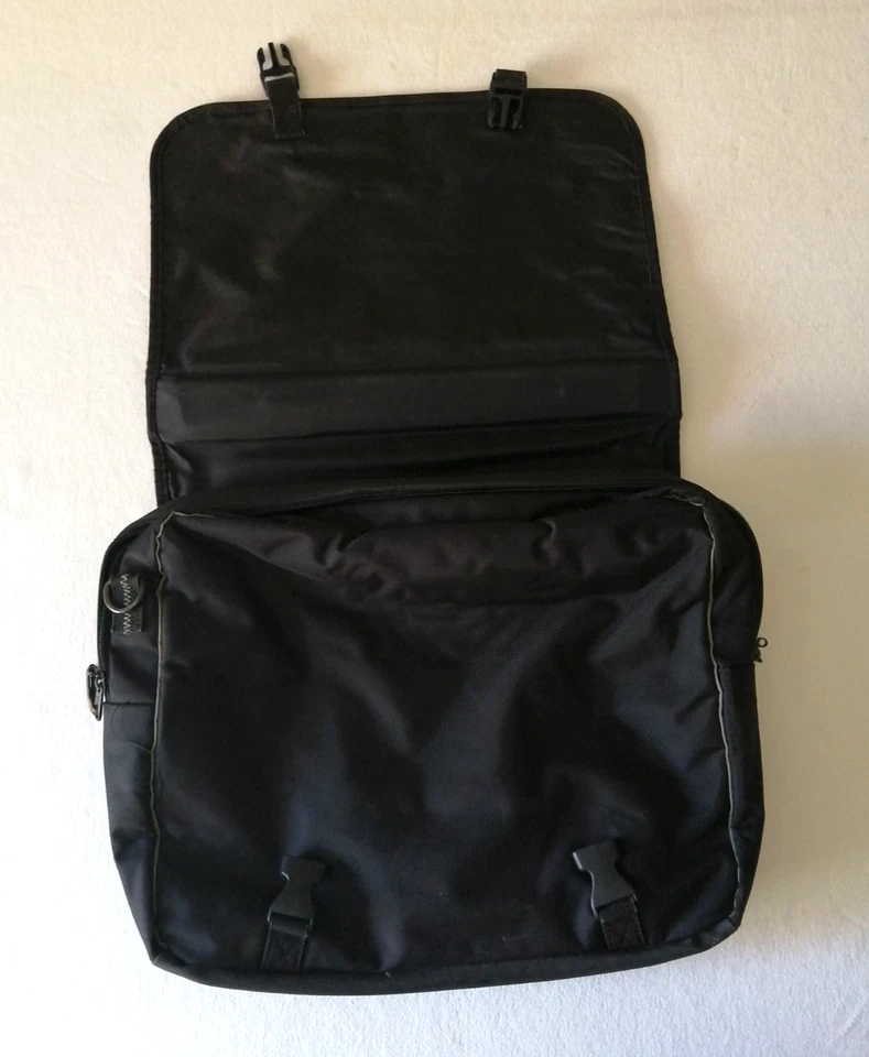 DELSEY BORSA PORTADOCUMENTI 24H PC LAPTOP CARTELLA CON TRACOLLA NERO TRAVEL BAG - Image 3 of 4