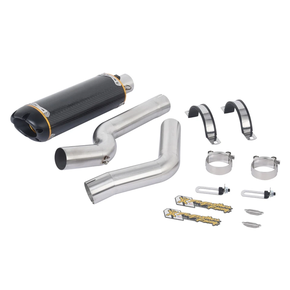 Tubo de escape silenciador silenciador de escape para motocicleta Honda CBR1000RR 2004-2007 Foto 2 de 4