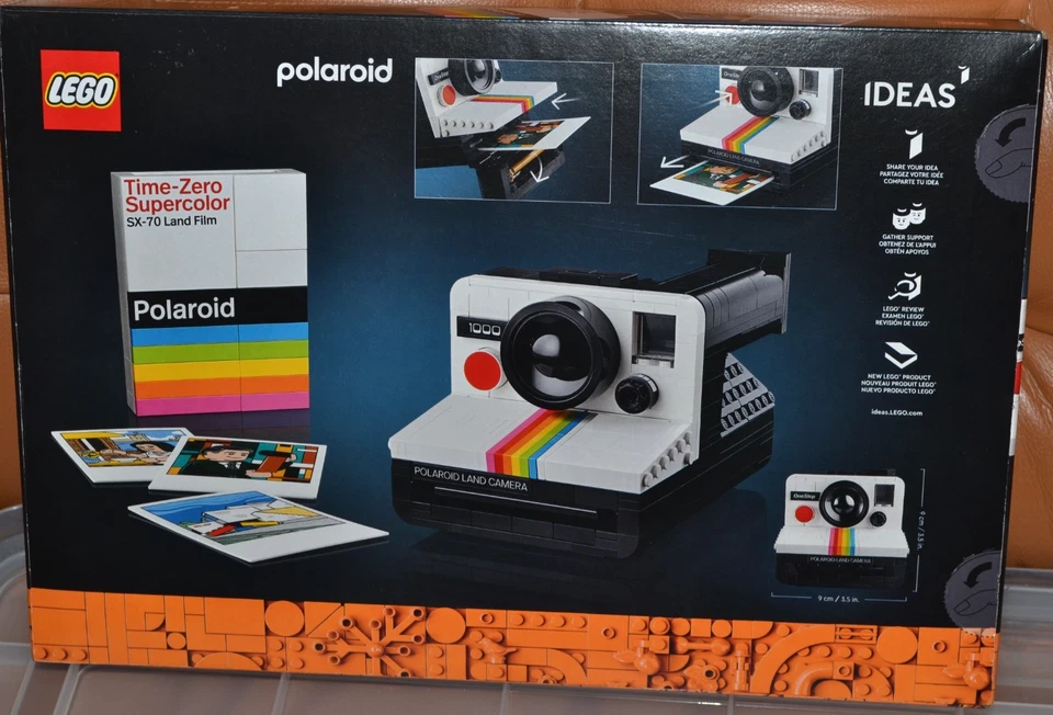 LEGO идеи: Polaroid OneStep Sx-70 камеры набор # 21345 один шаг 516 штук новый - Изображение 2 из 3