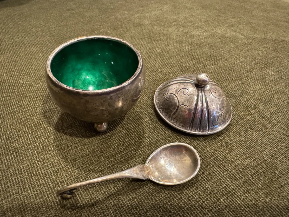 Sterling Silver Salt Cellar Silver Antiques for sale | eBay