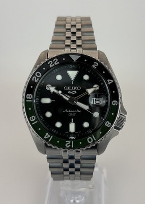 Seiko 5 Sports GMT SSK035K1 - Grünes Zifferblatt | NEU