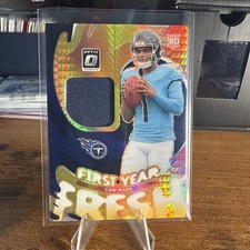 2025 Panini Donruss Optic - First Year Fresh Cam Ward #FYFBH-CWA Blue Hyper...