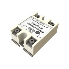 Solid State Relay SSR-25DA 25A DC to AC Single Phase 3-32V Input 24-380V Output