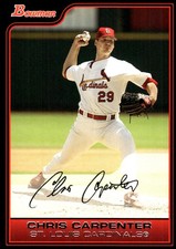 Chris Carpenter 2006 Bowman #44 Cardinals MLB READ FREE SHIPPING AutographDen