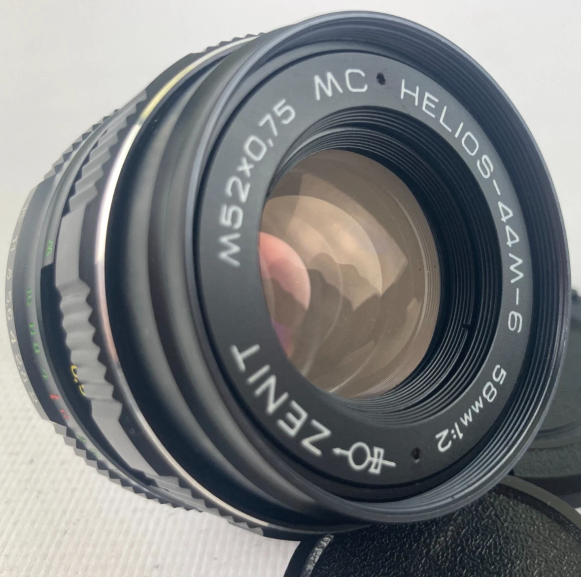 Objectif Helios-44M-4 58mm F/2 URSS Monture Canon EF Portrait Vintage