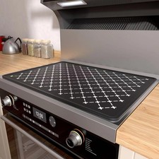 Stove Top Covers for Electric Stove, 28"x20" Silicone Stovetop Cover Glass ...