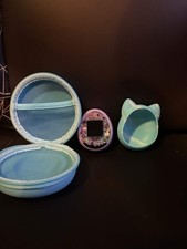 Tamagotchi on Virtual Pet Magic Purple Bandai 42830 Gently W case