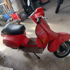 Vespa Pk 50 XL Funziona E Libretto Più Portapacchi Anteriore E Posteriore