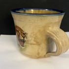 Monroe Salt Works Stoneware Cheetah Mug Coffee Tea Mug Large RARE HTF — photo 4