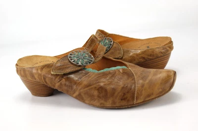 Think Gr.39,5 Damen Sandalen Pantoletten Sabots Slipper Sommer TOP R 467 - Bild 1 von 4