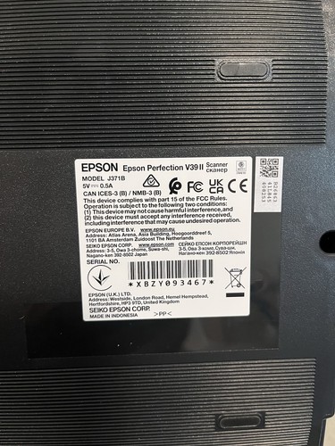 Epson Perfection V39 II Color Photo and Document Flatbed Scanner with 4800 Dpi O - Picture 6 of 15