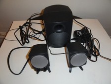 Boston ACOUSTICS BA745 Computer Speakers w/Subwoofer 2 SATELLITES