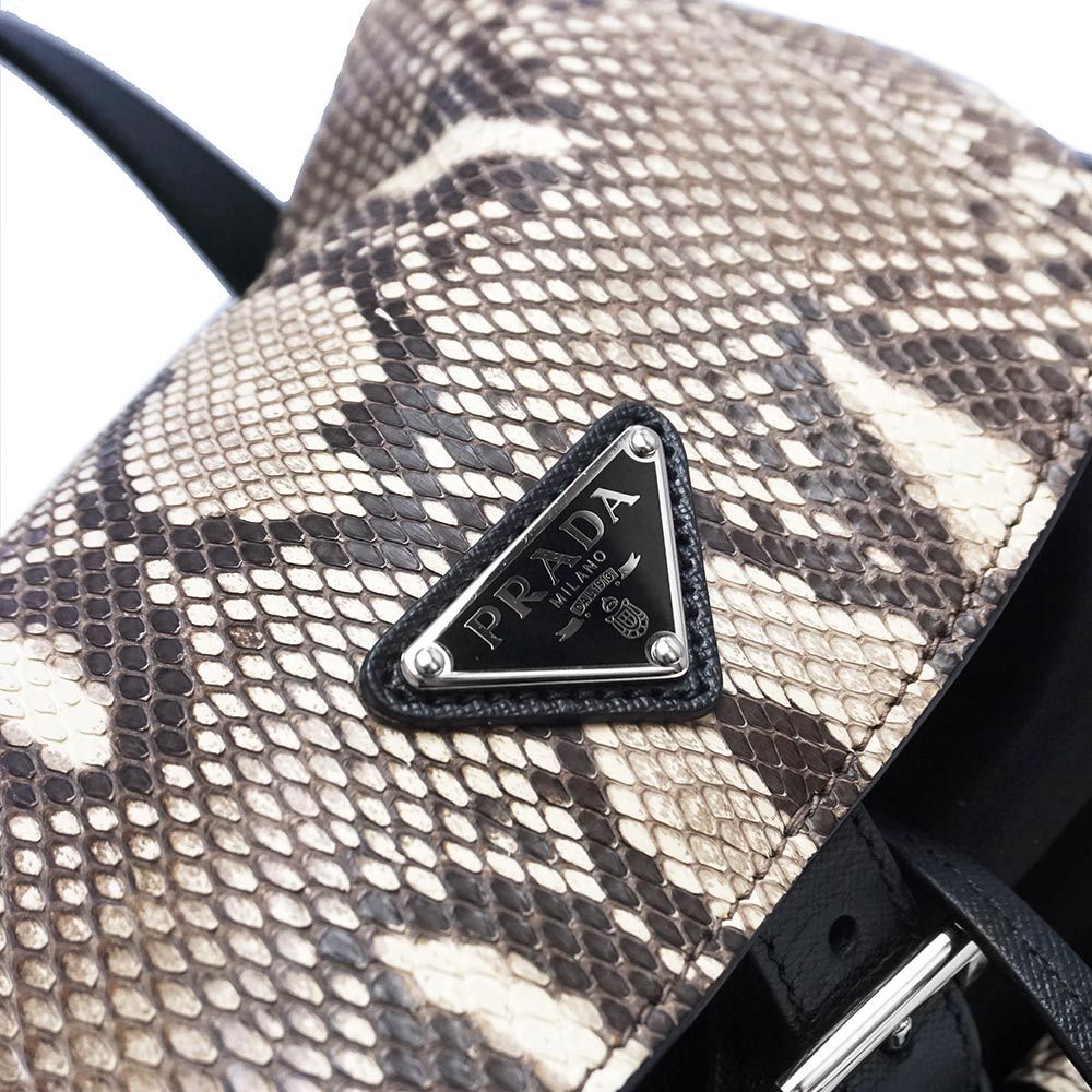 Authentic PRADA Tessuto Nylon Medium Backpack Sna… - image 12