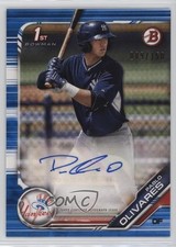 2019 Bowman Prospect Auto Blue 9/150 Pablo Olivares #PA-PO Auto 11b4