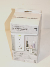 Sharper Image Socket Shelf Cordless Wall 6-Ou...