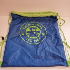Build a Bear Workshop Toy Bear Carrier Bag Backpack / Draw String Bag