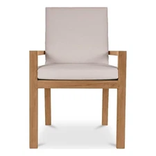 Moe's Home Collection Mateo Outdoor chair Wood White