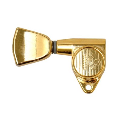 Kluson MT33G Round Backs Tulip 3+3 Gold - Gitarren Mechanik