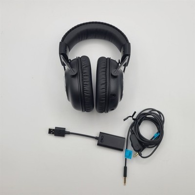 Logitech G Pro X SE Wired Gaming Headset: Blue VO!CE Detachable Boom Mic, Black