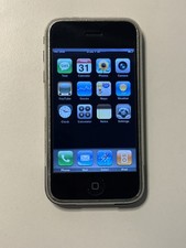 iOS 1.0 Apple iPhone 1st Generation - 4GB - Black A1203 GSM 2G