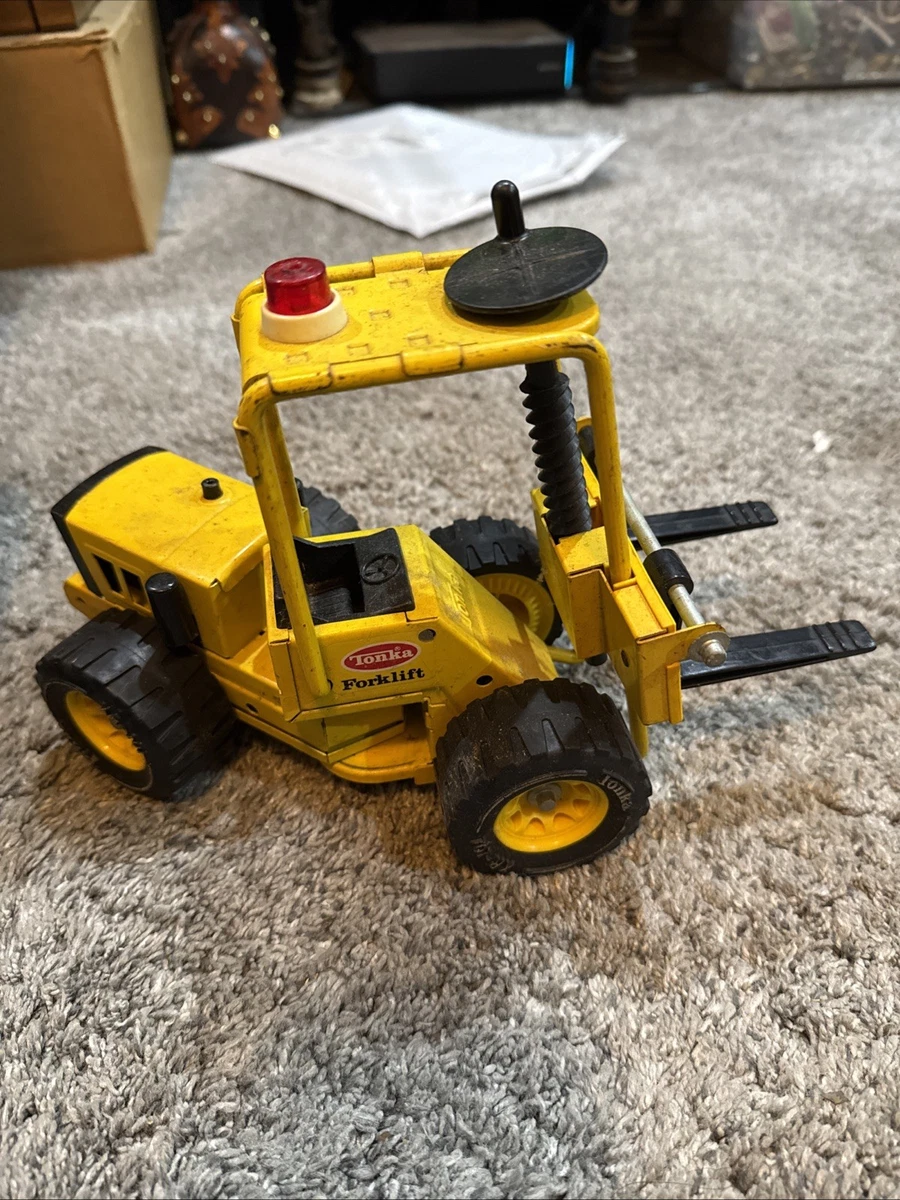Tonka Forklift Indiana Vintage Manufacture Diecast Construction