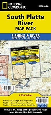 SOUTH PLATTE RIVER [MAP PACK BUNDLE] (NATIONAL GEOGRAPHIC **BRAND NEW**