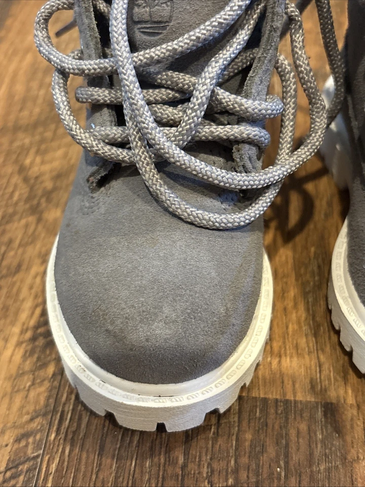 Timberland Premium Waterproof Boot 'Grey' (GS) KIds Size 4 - Image 4 of 4