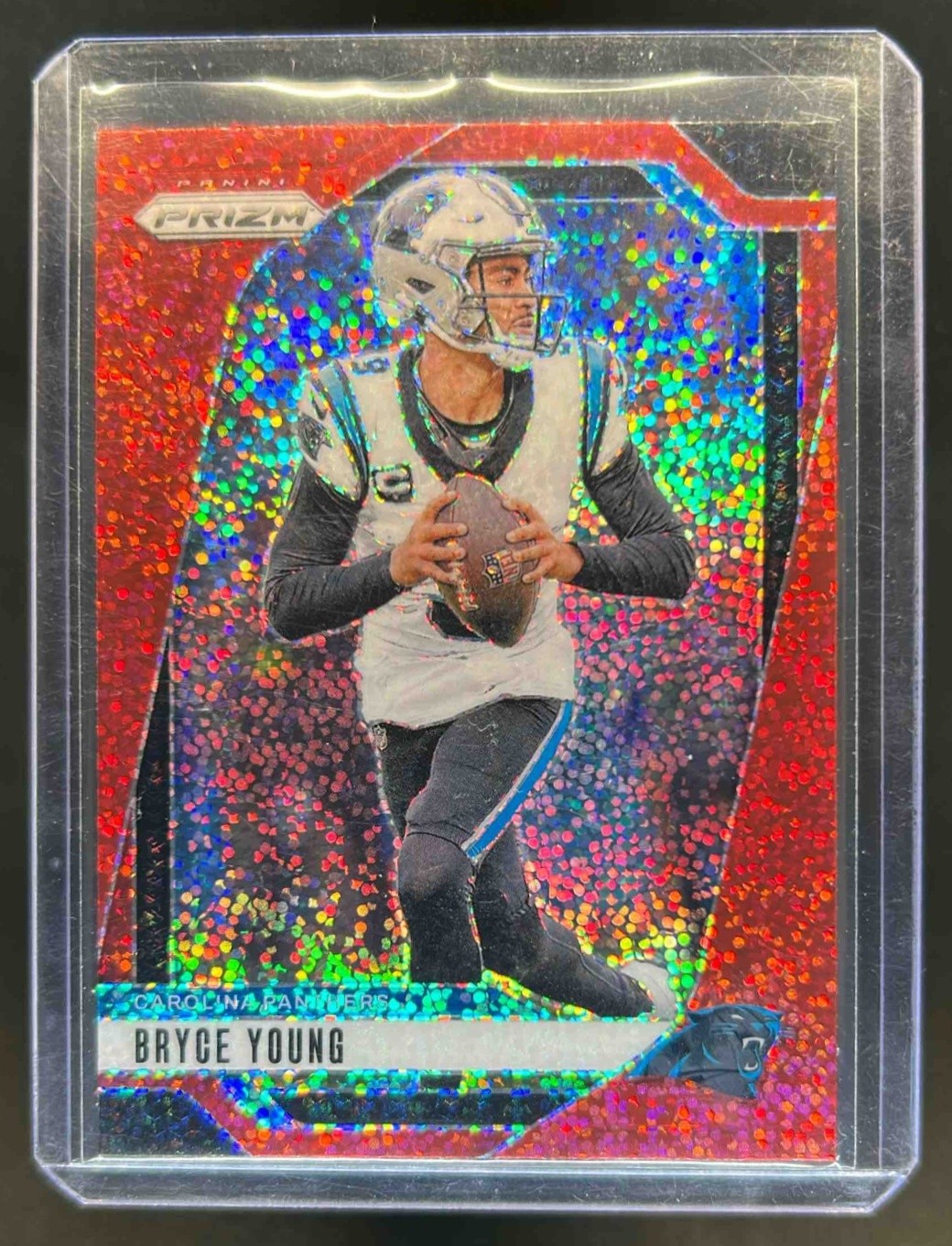 2024 Prizm Bryce Young Red Sparkle #37 Panthers