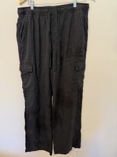 Social Standard By Sanctuary Cargo Pants Women Black XXL