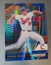 Spencer Strider 2020 Prizm Draft Picks - Carolina Blue Hyper Prizm