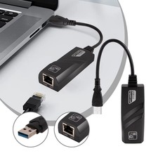 USB 3.0 to RJ45 Gigabit Ethernet Adapter 1000Mbps LAN Network Card for PC Laptop