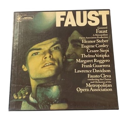 Gounod: Faust 3LP Box Set - Metropolitan Opera Assoc. Legendary Series SEALED