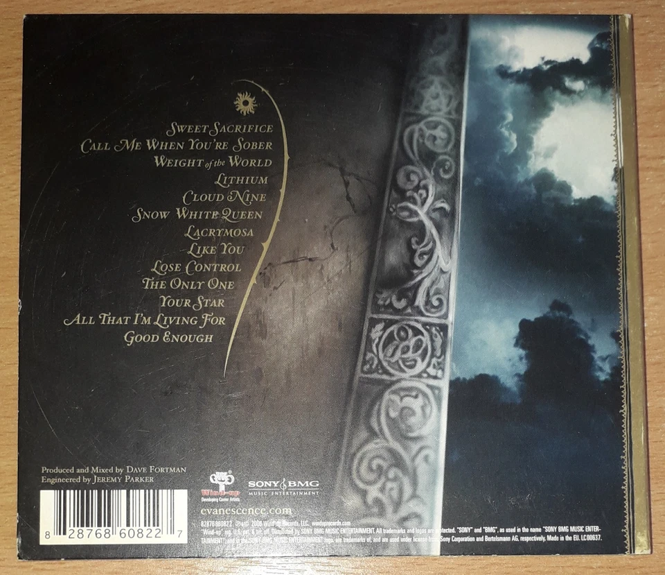 Evanescence - The Open Door CD Digipak (Symphonic/Alternative Rock/Metal) EX/VG+ - Bild 2 von 4