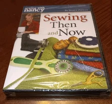 Sewing With Nancy Sewing Then & Now DVD 2010 PBS Instructional NEW! SEALED!