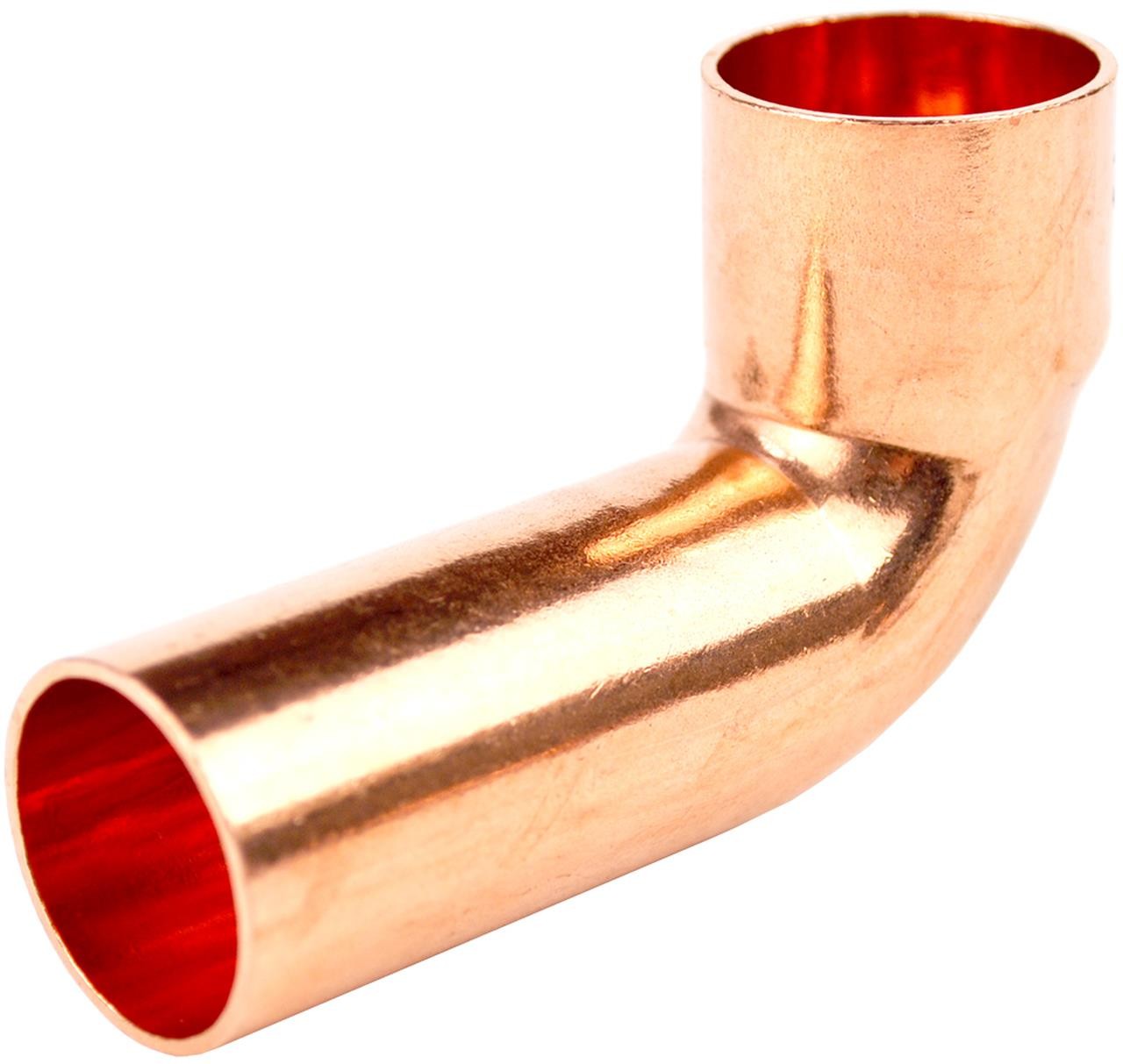 15mm Long Tail Street Elbow - 90 Degree End Feed - Bag of 5 - Image 2