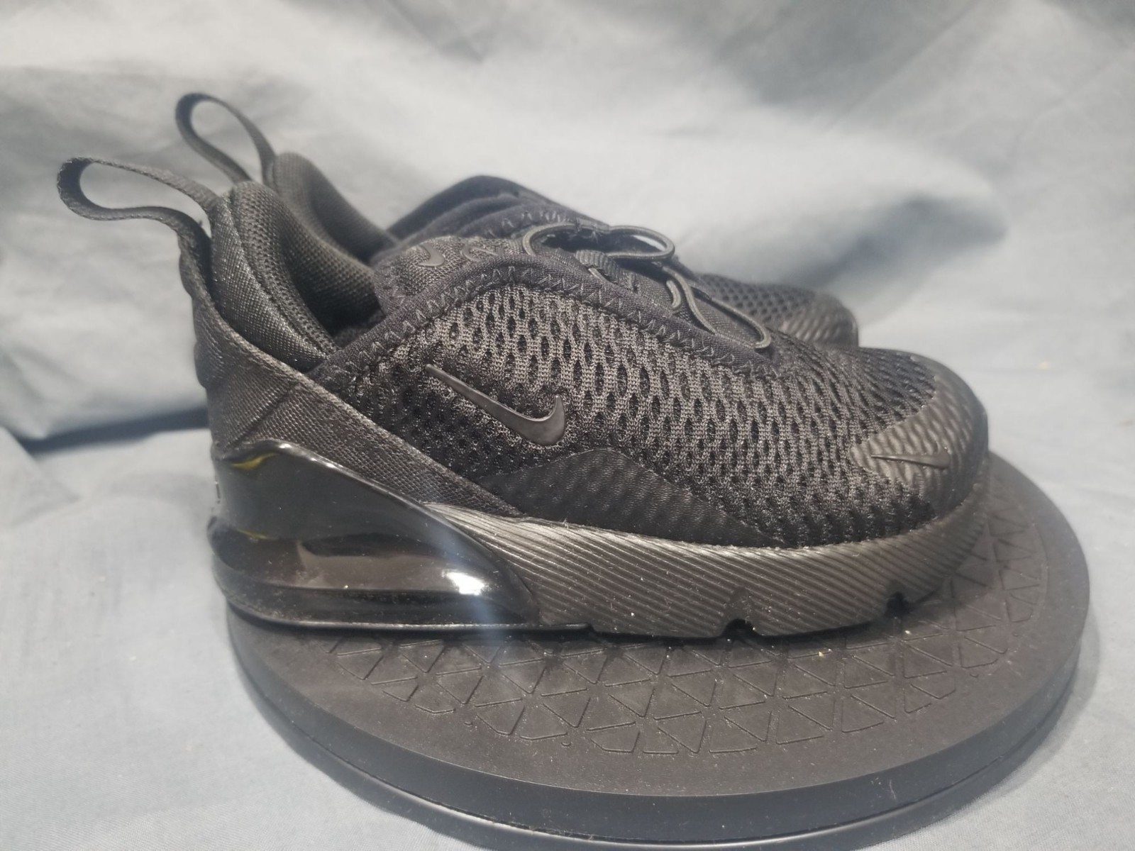 Nike Toddlers Air Max 270 (TD) Sneakers Black/Black  Size 8 NEW NO BOX!