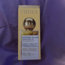 Truly Beauty Truly Golden Glaze Luxury Body Oil 90 ML / 3.1 fl. oz New in Box