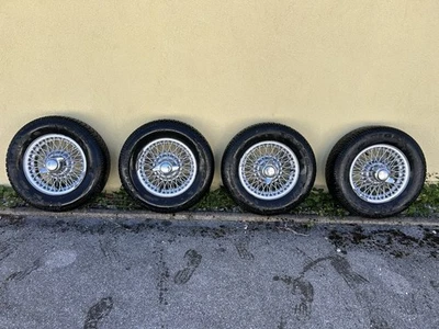 Oldtimer Speichenfelgen Triumph GT6 / Spitfire / Herald / Vitesse - Bild 1 von 4