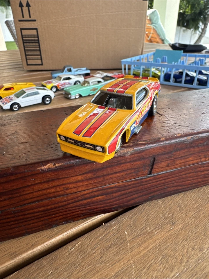 Hot Wheels Doty’s ‘71 Mustang Funny Car - NEAR MINT - Vintage Real Riders - Image 3 of 4