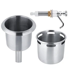 Dipper Well Faucet Sink, Stainless Steel Dipper Well, Brass Dipper Well Fauce...