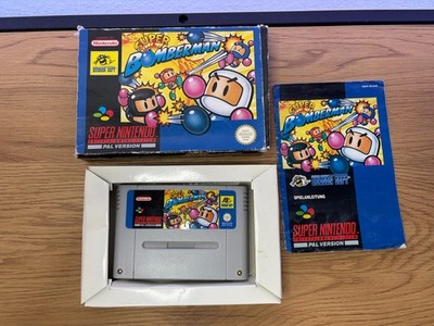 SNES - Super Bomberman - (OVP, mit Anleitung)