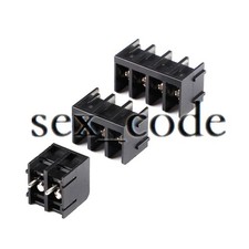 5PCS HB611 Fence-type terminal blocks The spacing is 6.35mm 300v 16A HB635#TT