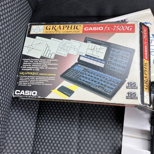 Casio FX-7500g Scientific Graphic Calculator | 1989. At Fault - Picture 2 of 12