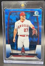 2023 Bowman Chrome 🔥Sapphire Edition 🔥Mike Trout #89