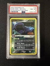 Dark Muk 16/109 EX Team Rocket Returns Reverse Holo Stamped PSA 7 NM Swirl 🌀 on eBay