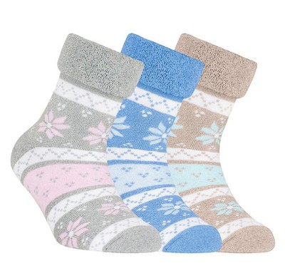 Conte-Kids Sof-tiki #6С-19СП(230) - Lot of 2 pairs Cotton Terry Socks Boys Girls