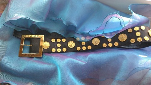 CHANEL Vintage Coin Embedded Belt - Picture 3 of 10